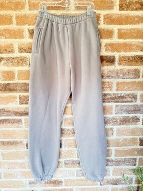 Casual Women's Elastic-Waist Track Pants in Gray